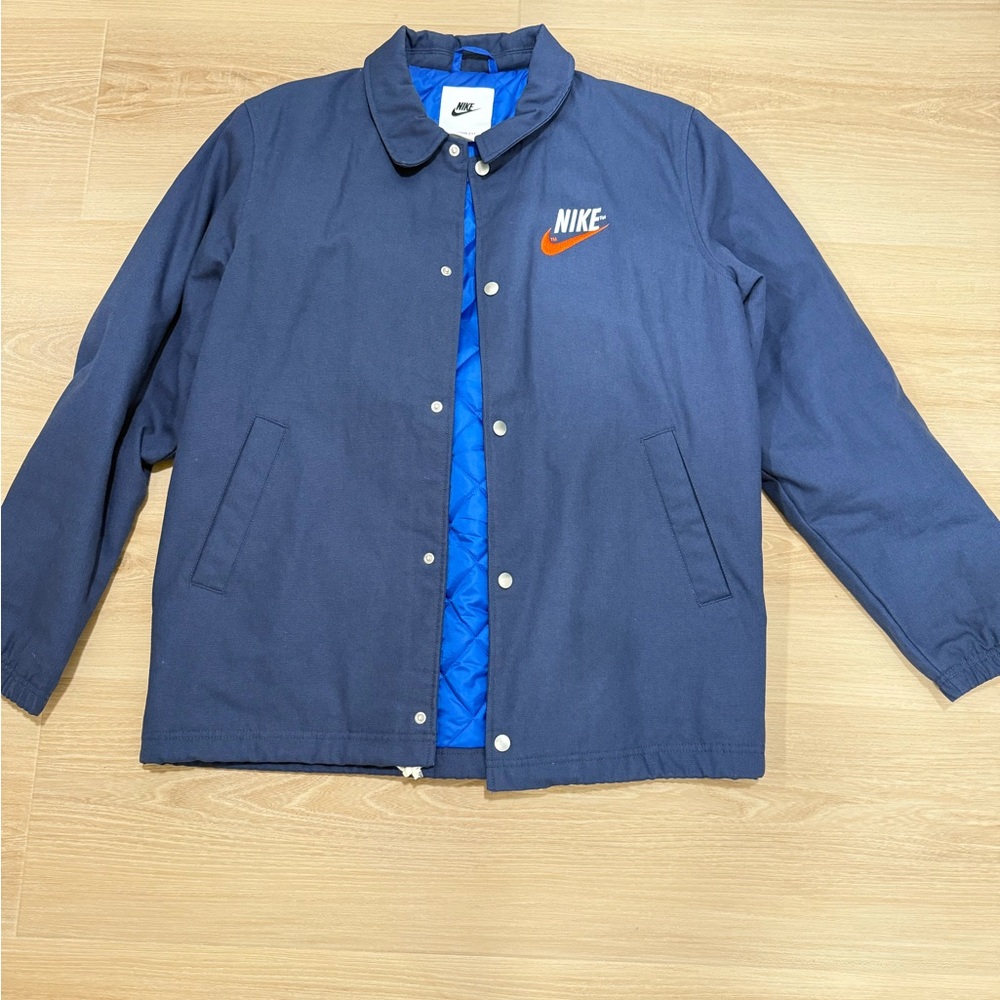 Nike Men's Navy Blue Insulated Workman Jacket